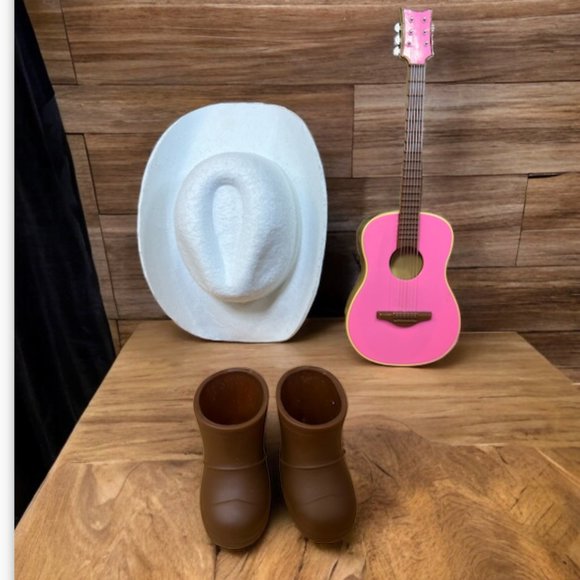 Our Generation Doll 18- Inch Doll Guitar Cowboy Hat Boots Toy - Picture 1 of 6